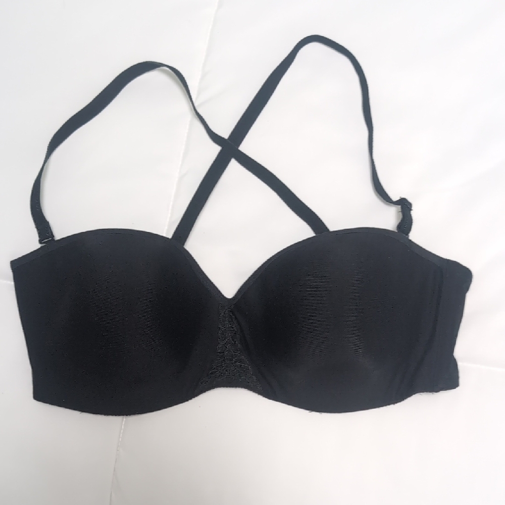 Wacoal Black Strapless Bra